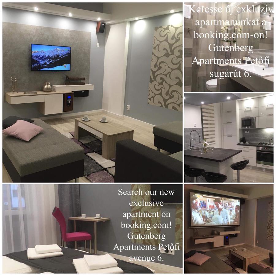 Gutenberg Apartments 塞格德 外观 照片